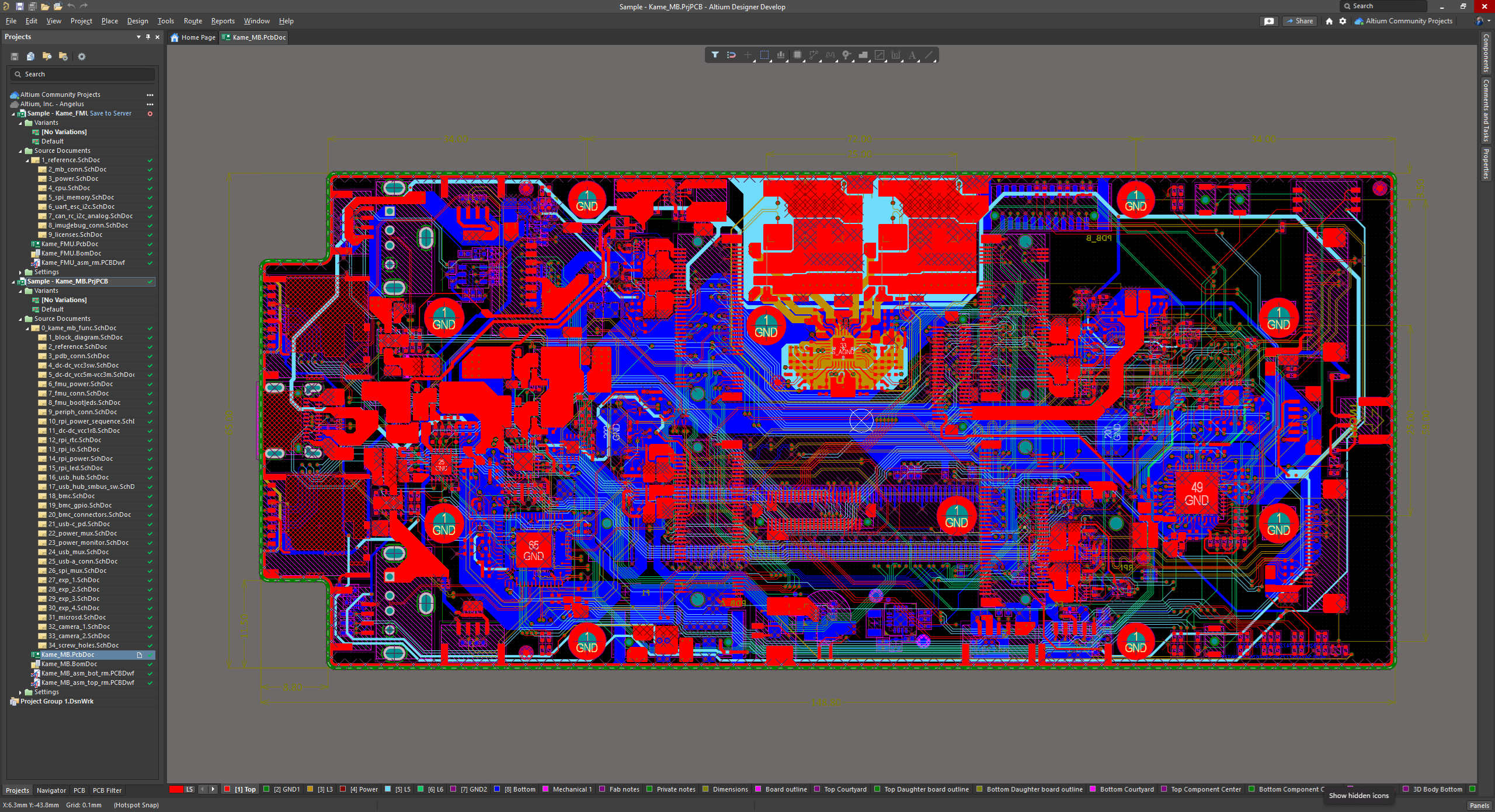 screenshot of Altium Develop